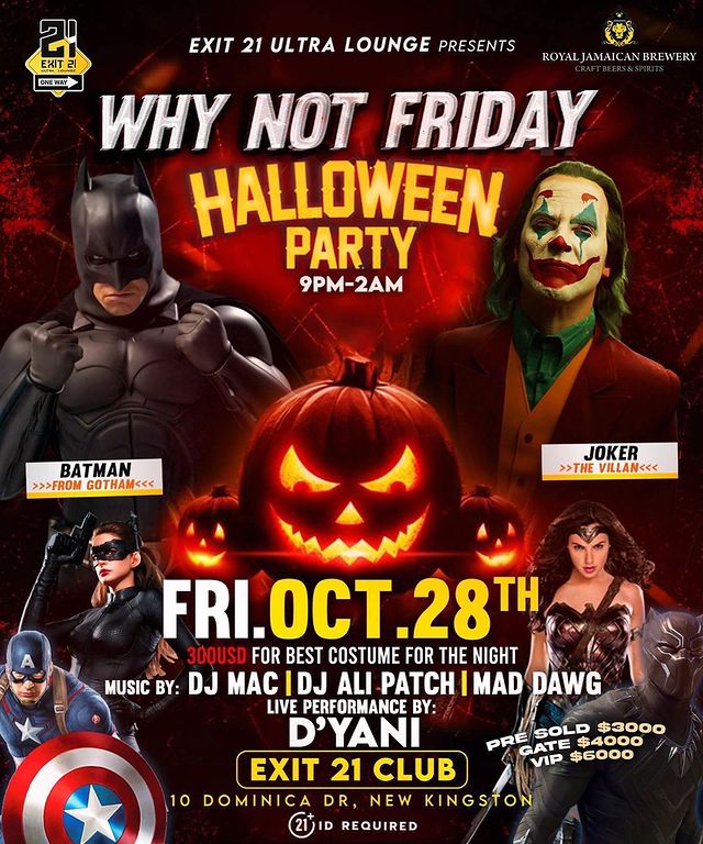 Why Not Friday Halloween