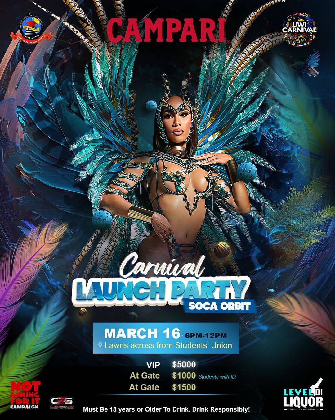 UWI Carnival Launch Party Soca Orbit