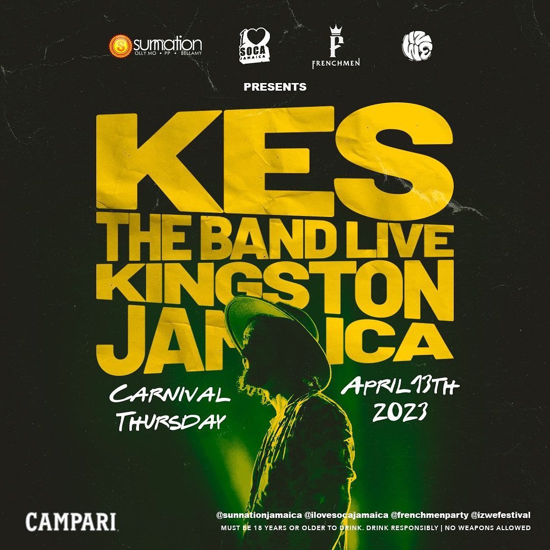 Kes and the Band Live in Jamaica Carnival 2023