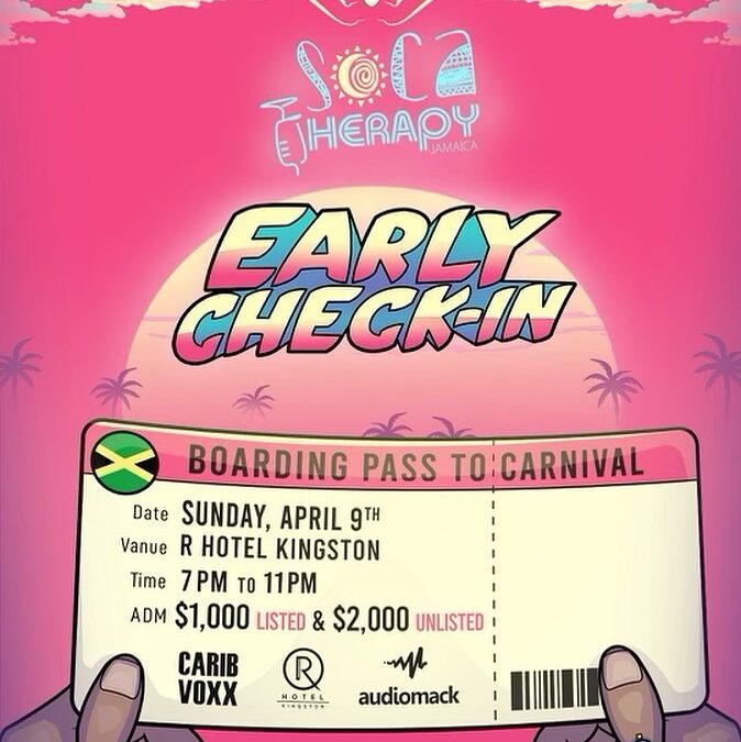 Soca Therapy: Early Check-In